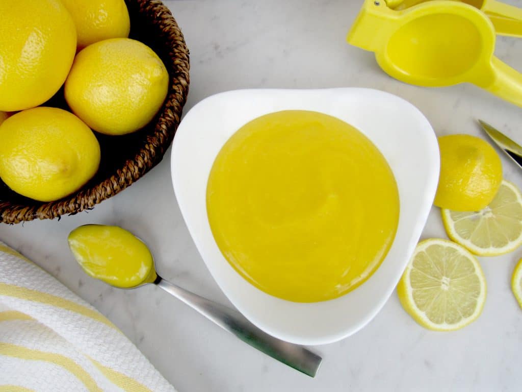 5 Minute Microwave Lemon Curd - Keto and Low Carb