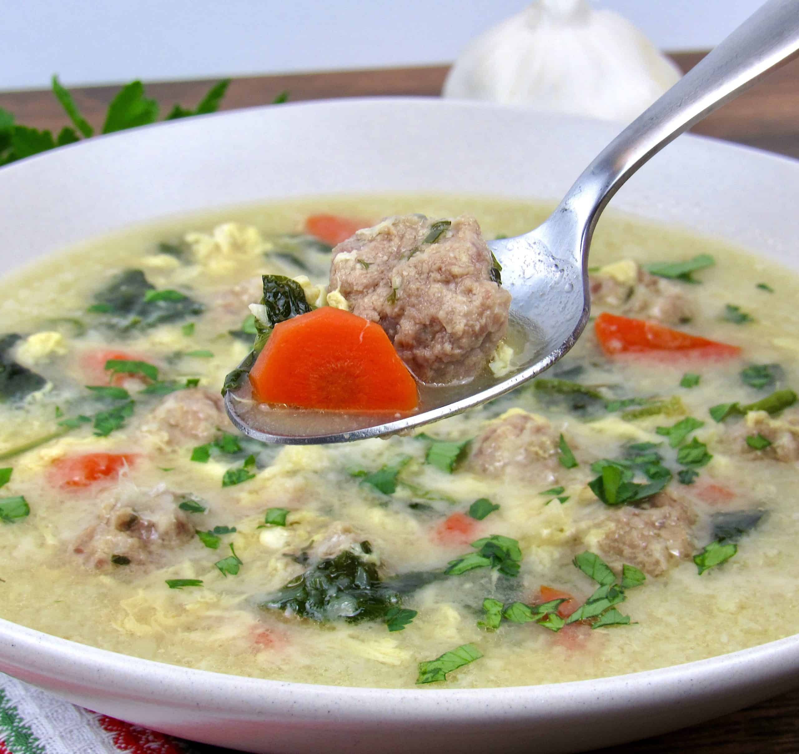 Keto Italian Wedding Soup-image