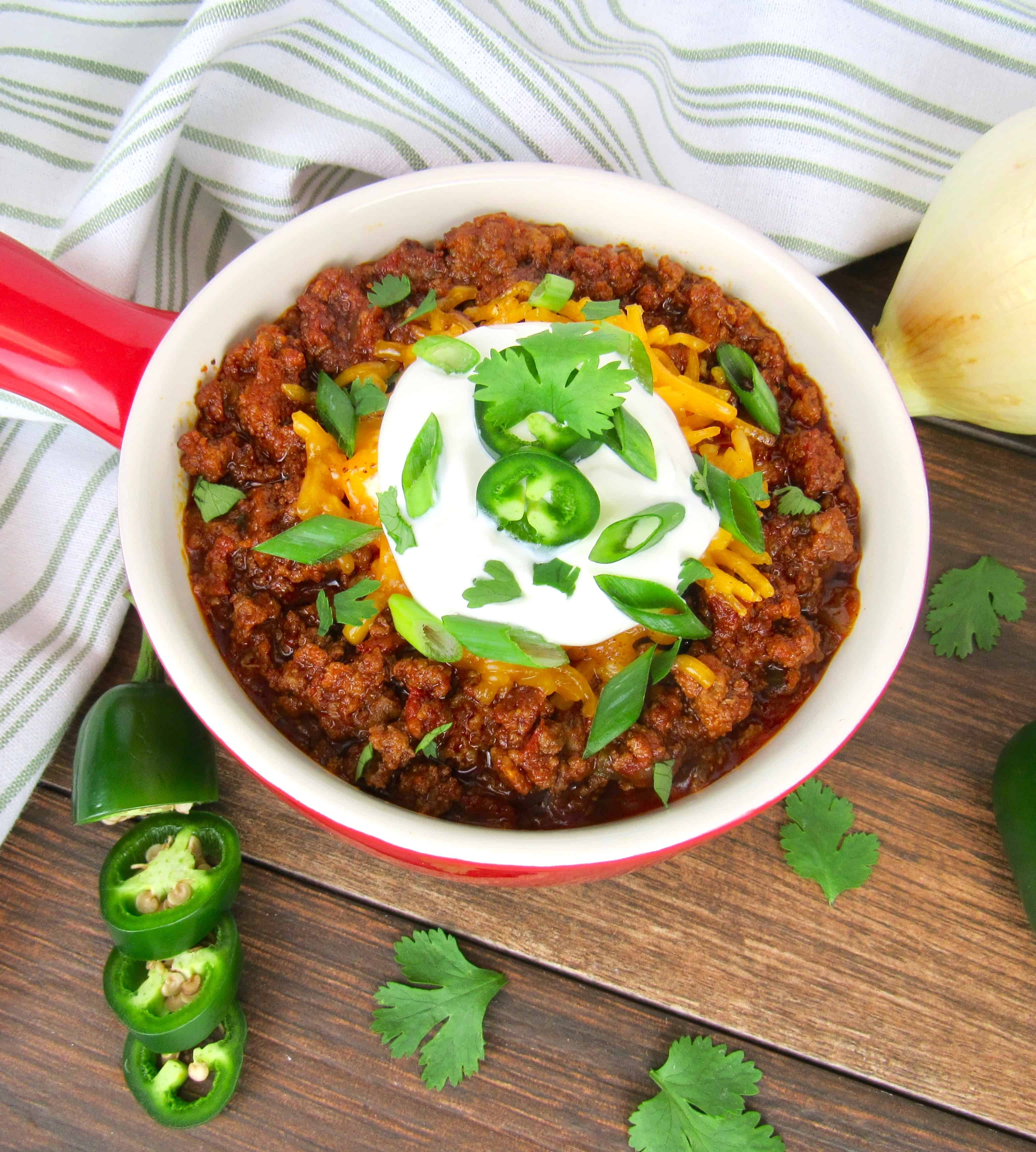 Keto Instant Pot NoBean Chili Keto Cooking Christian