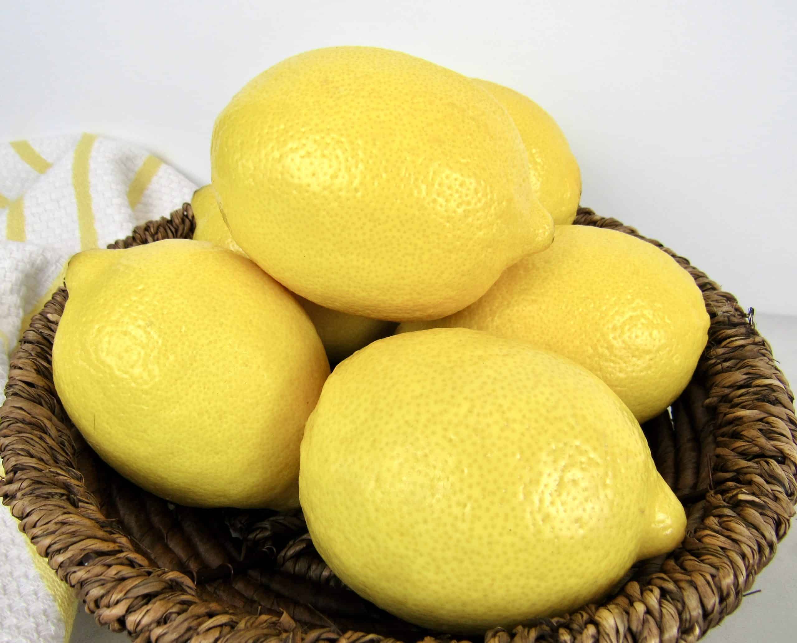 basket of lemons