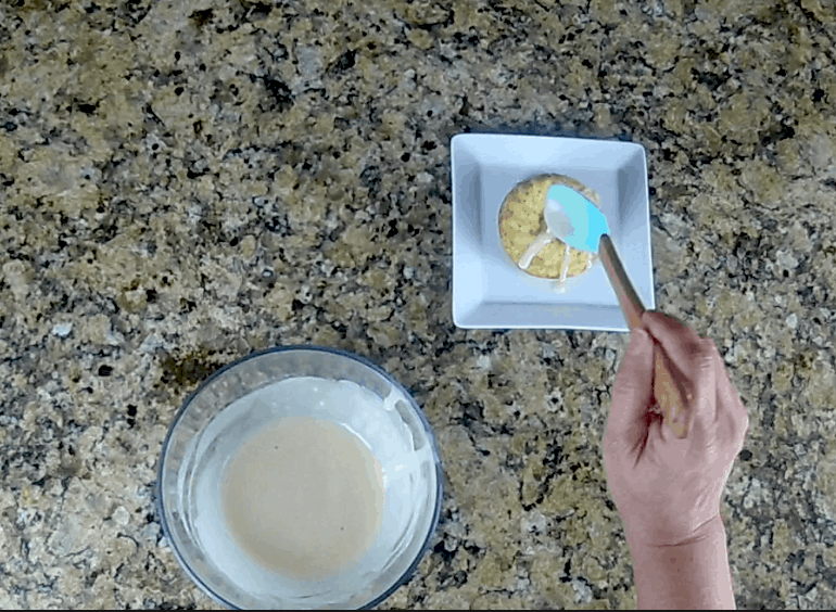 Lemon Poppy Mini Bundt Cakes with Lemon Glaze - Keto, Low Carb & Gluten Free