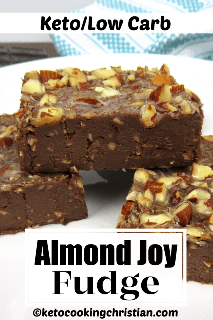 PIN Keto Almond Joy Fudge