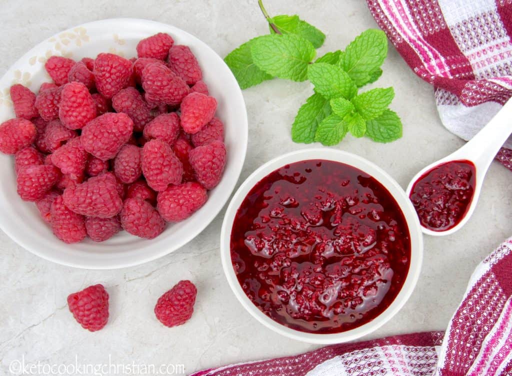 Raspberry Sauce - Keto and Low Carb