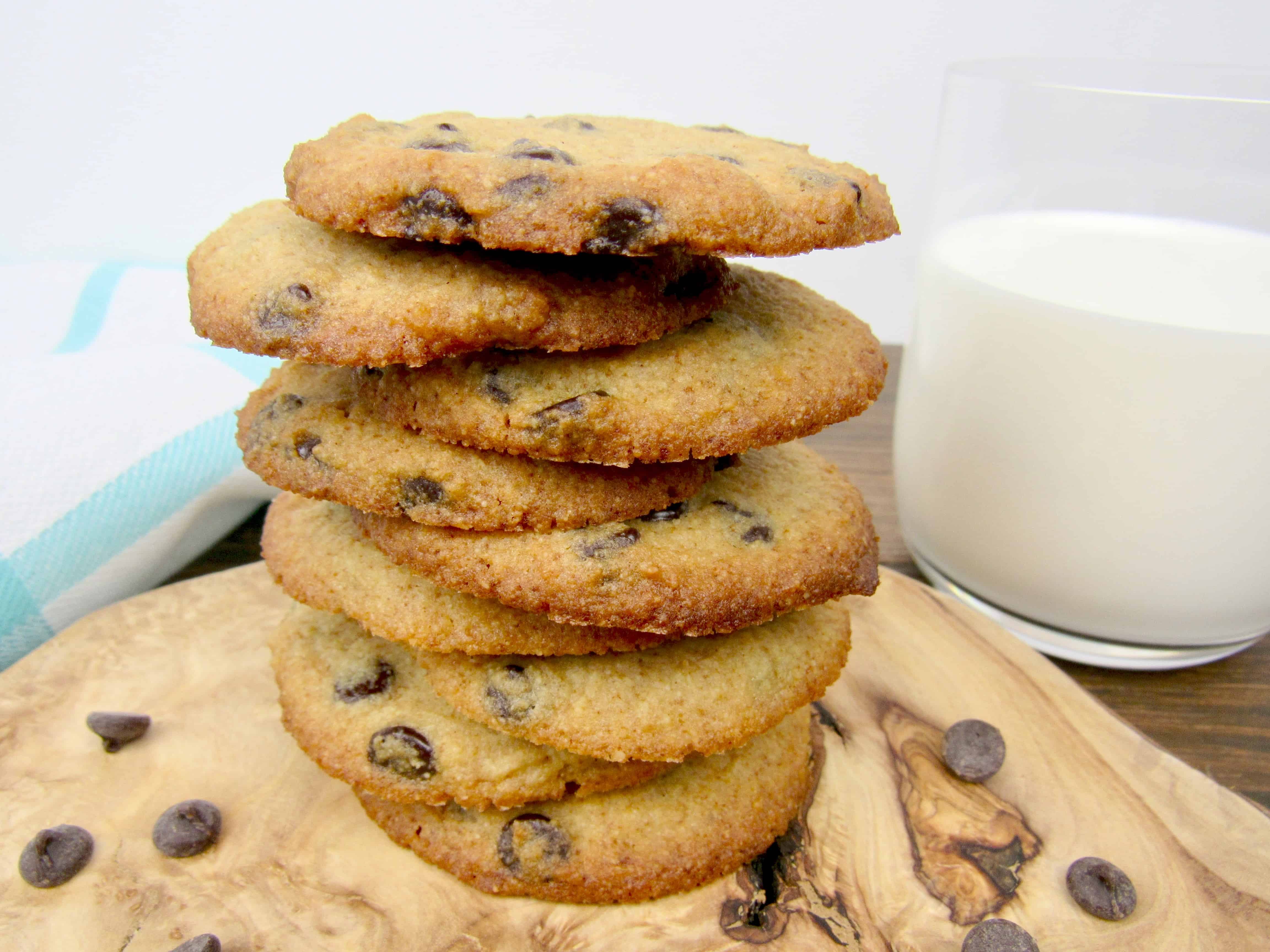 Chocolate Chip Cookies - Keto, Low Carb & Gluten Free