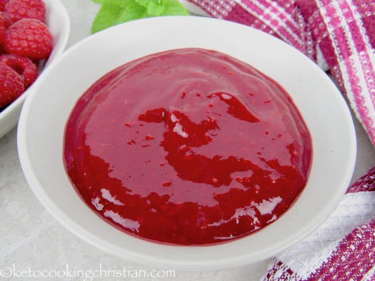 Keto Raspberry Sauce Keto Cooking Christian