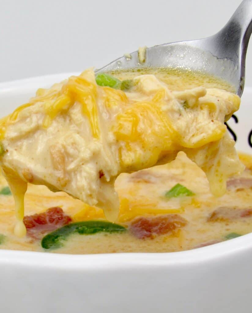 Jalapeño Popper Chicken Soup Keto Cooking Christian