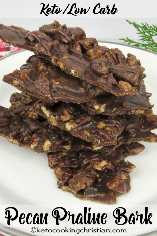 Pecan Praline Bark Keto and Low Carb Keto Cooking Christian