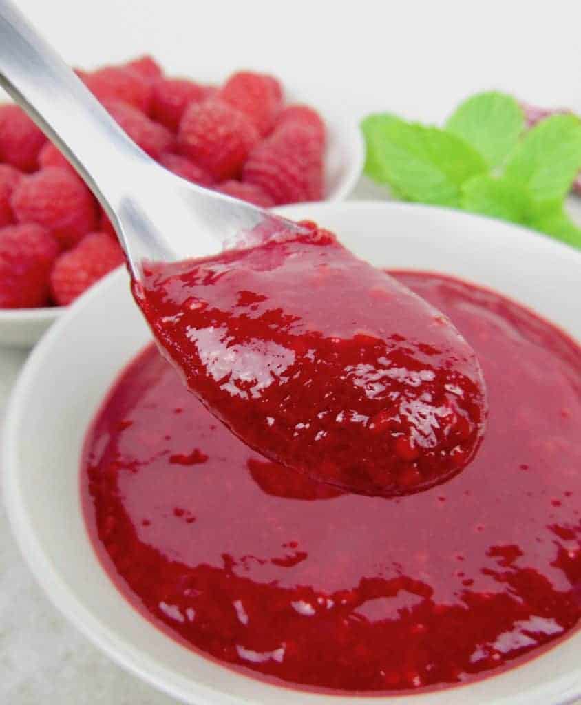 Raspberry Sauce - Keto and Low Carb