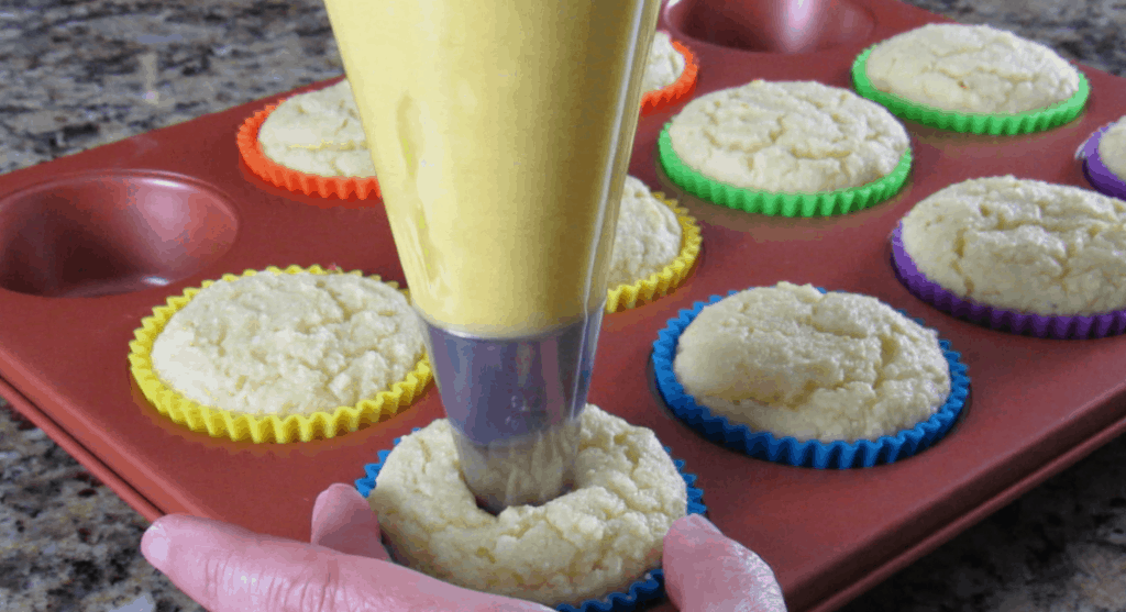 Lemon Meringue Cupcakes - Keto, Low Carb & Gluten Free