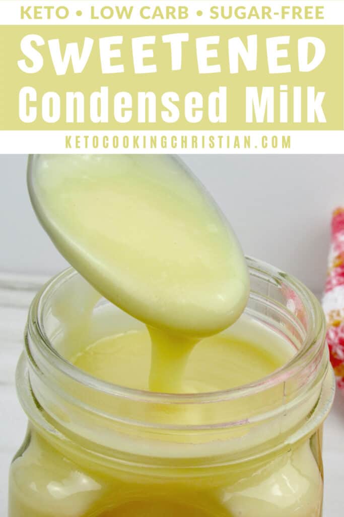 PIN Keto Sweetened Condensed Milk