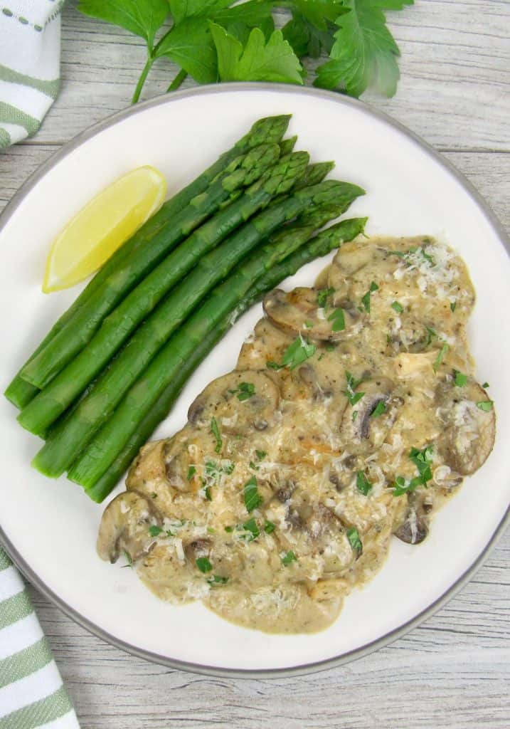 Instant Pot Chicken Marsala - Keto and Low Carb