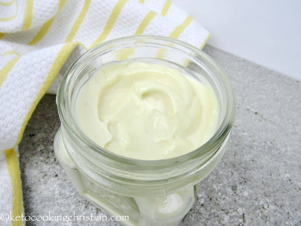 Easy Homemade Mayonnaise - Keto and Low Carb - Keto Cooking Christian