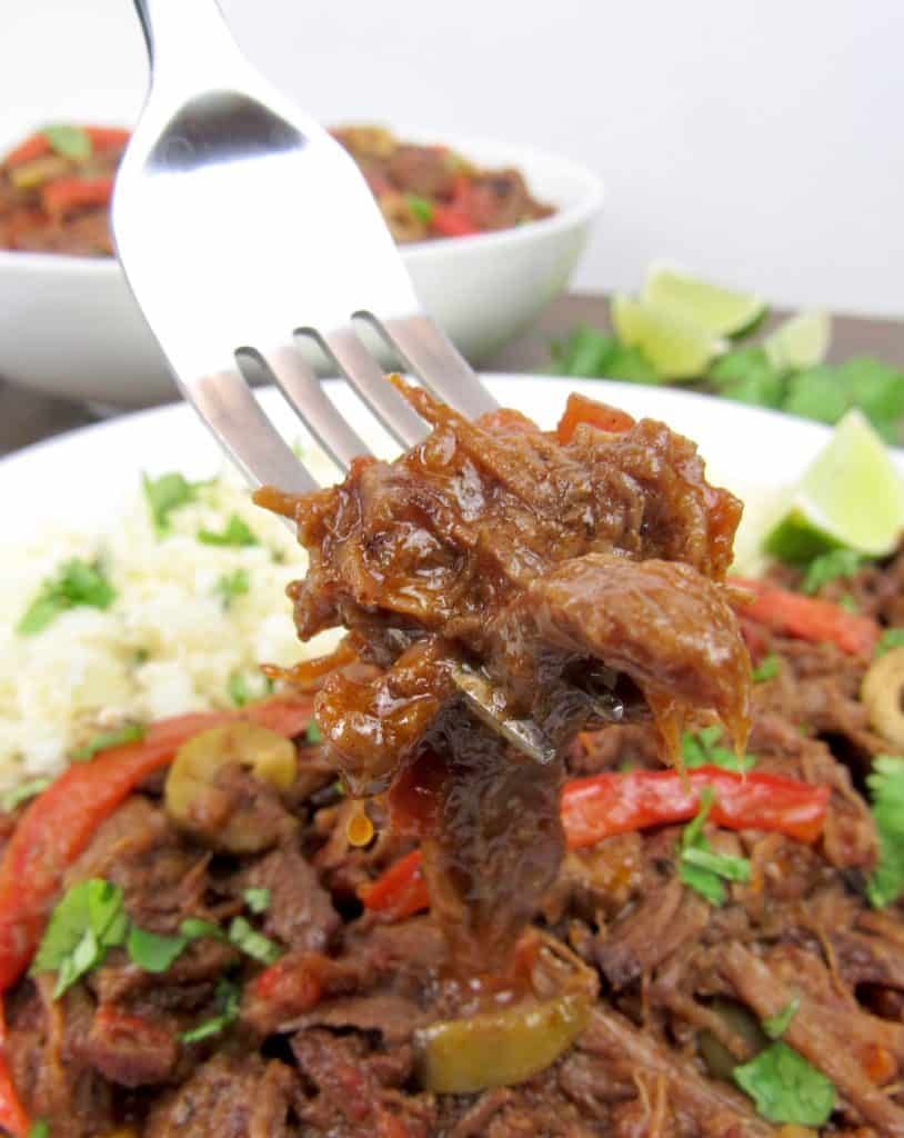 Instant Pot Ropa Vieja - Keto and Low Carb