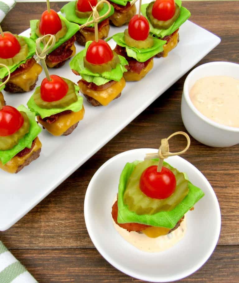 Bacon Cheeseburger Bites Keto Cooking Christian