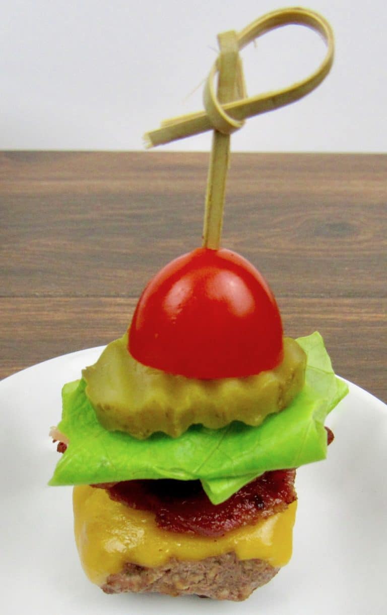 Bacon Cheeseburger Bites Keto Cooking Christian