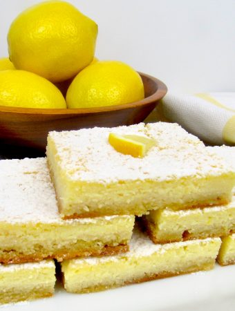 Lemon Bars - Keto, Low Carb & Gluten Free