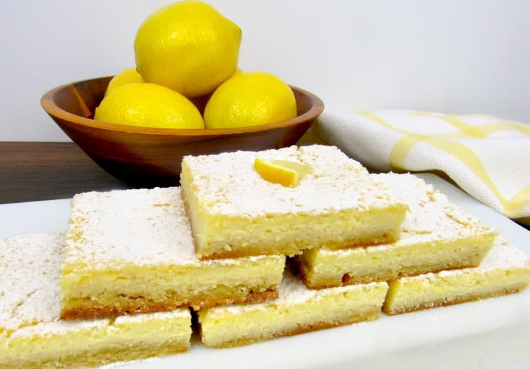 Lemon Bars - Keto, Low Carb & Gluten Free
