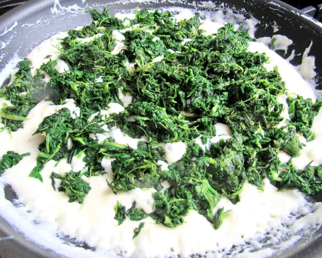 Easy Creamed Spinach - Keto and Low Carb
