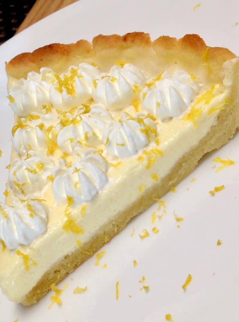 keto lemon tart