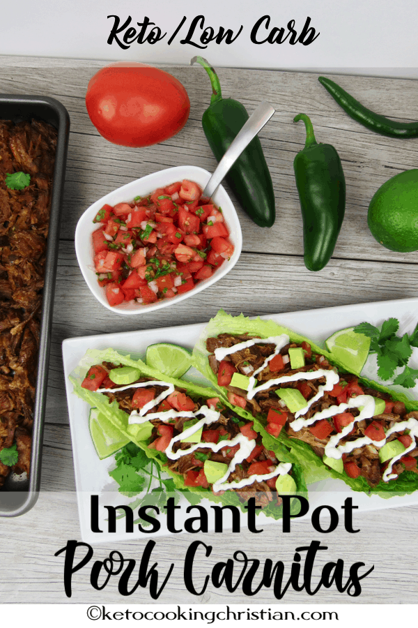 Instant Pot Pork Carnitas Keto and Low Carb Keto Cooking Christian