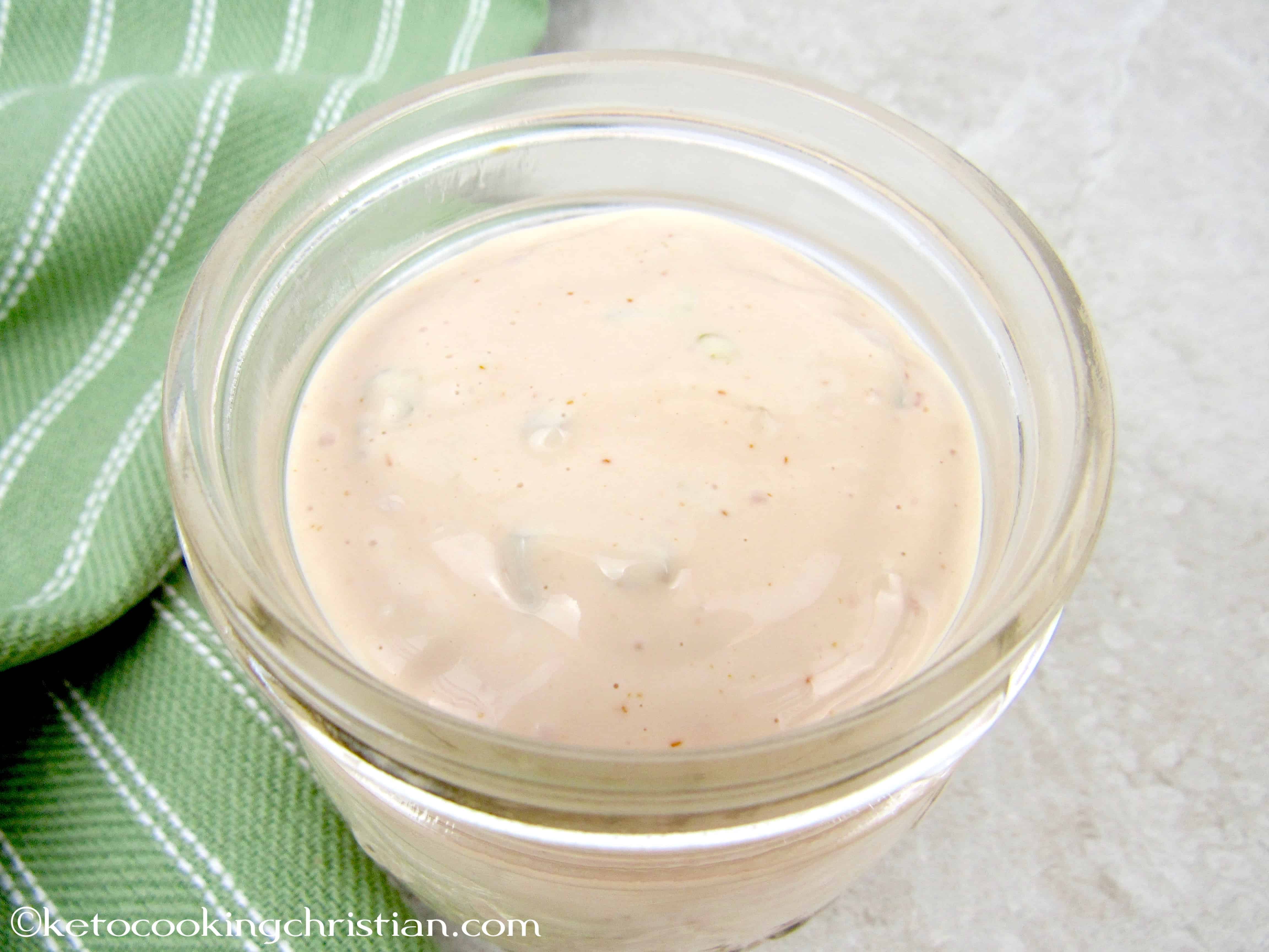 Thousand Island Dressing - Keto Cooking Christian