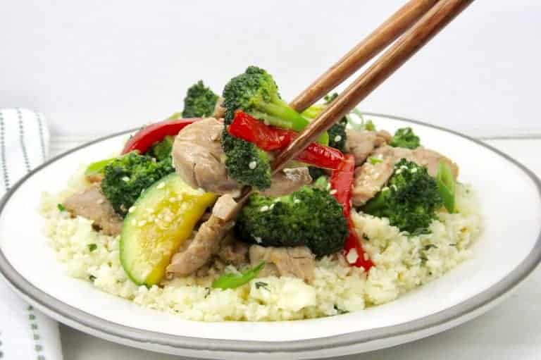 Easy Stir Fry Pork Keto and Low Carb