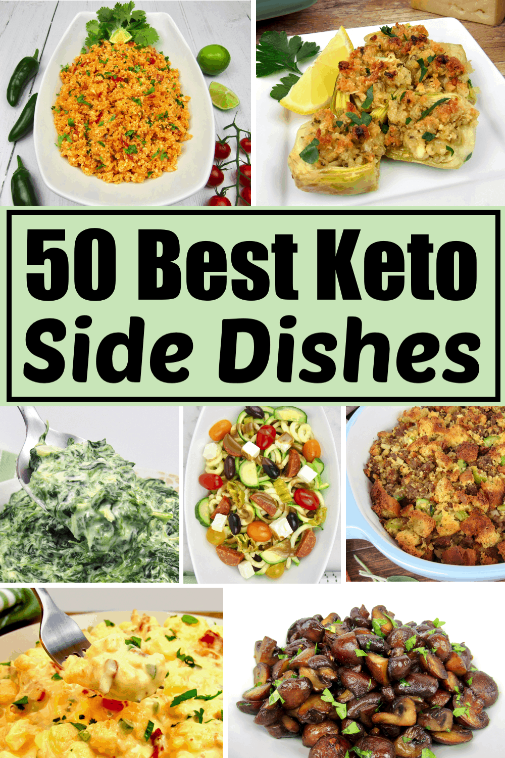 50 Best Keto Side Dish Recipes Keto Cooking Christian