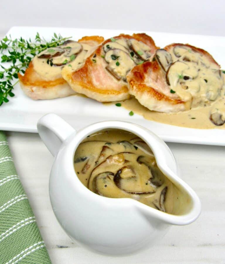 Keto Creamy Mushroom Gravy Keto Cooking Christian