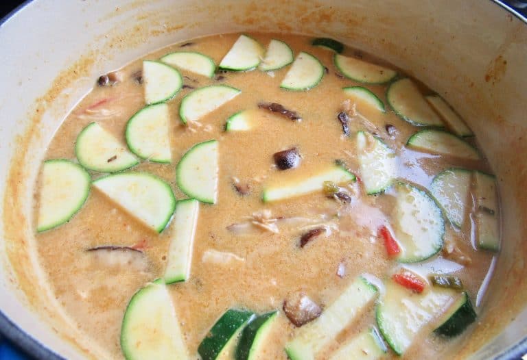 Thai Coconut Curry Chicken Soup Keto Cooking Christian