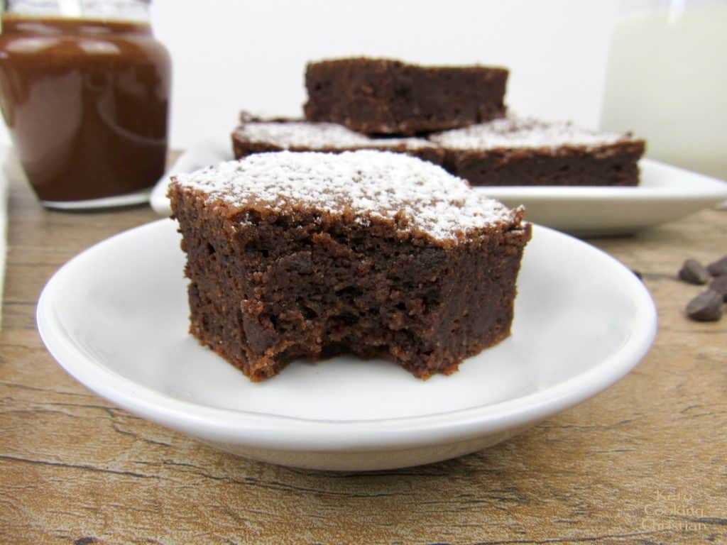 Sugar-Free Nutella Brownies-Keto, Low Carb & Gluten Free