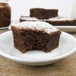 Sugar-Free Nutella Brownies-Keto, Low Carb & Gluten Free