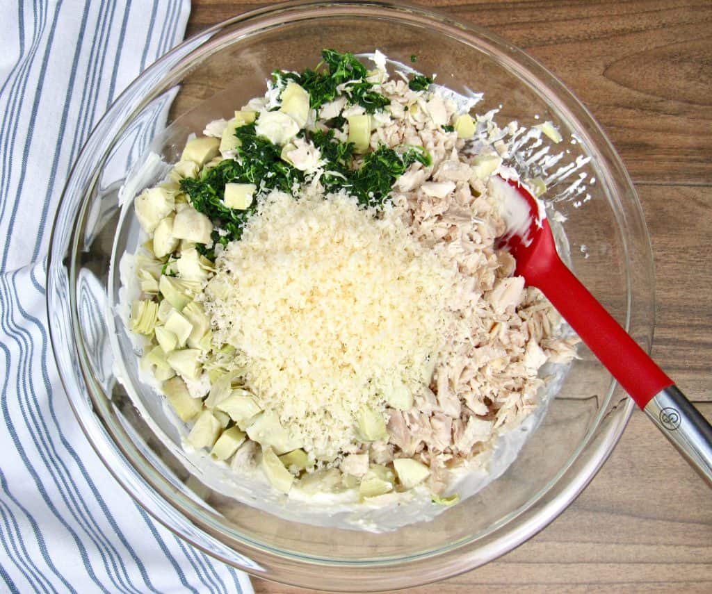 Spinach Artichoke Chicken Casserole (Keto) - Keto Cooking Christian