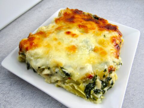 Spinach Artichoke Chicken Casserole (Keto) - Keto Cooking Christian