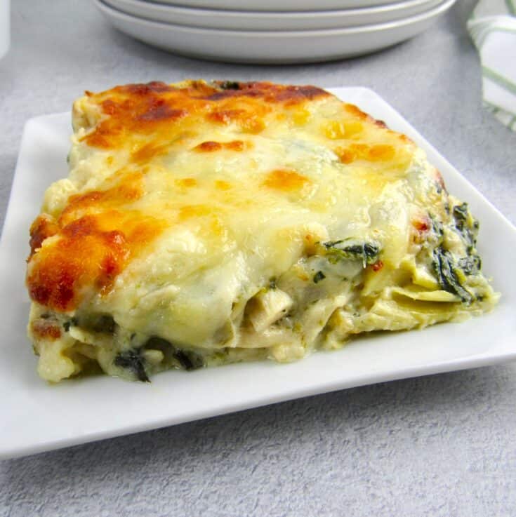 Spinach Artichoke Chicken Casserole (Keto) - Keto Cooking Christian