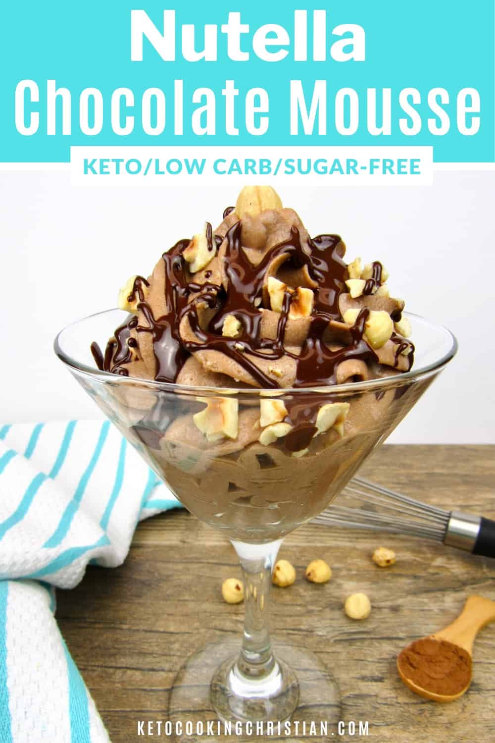 Sugar-Free Nutella Chocolate Mousse - Keto/Low Carb - Keto ...