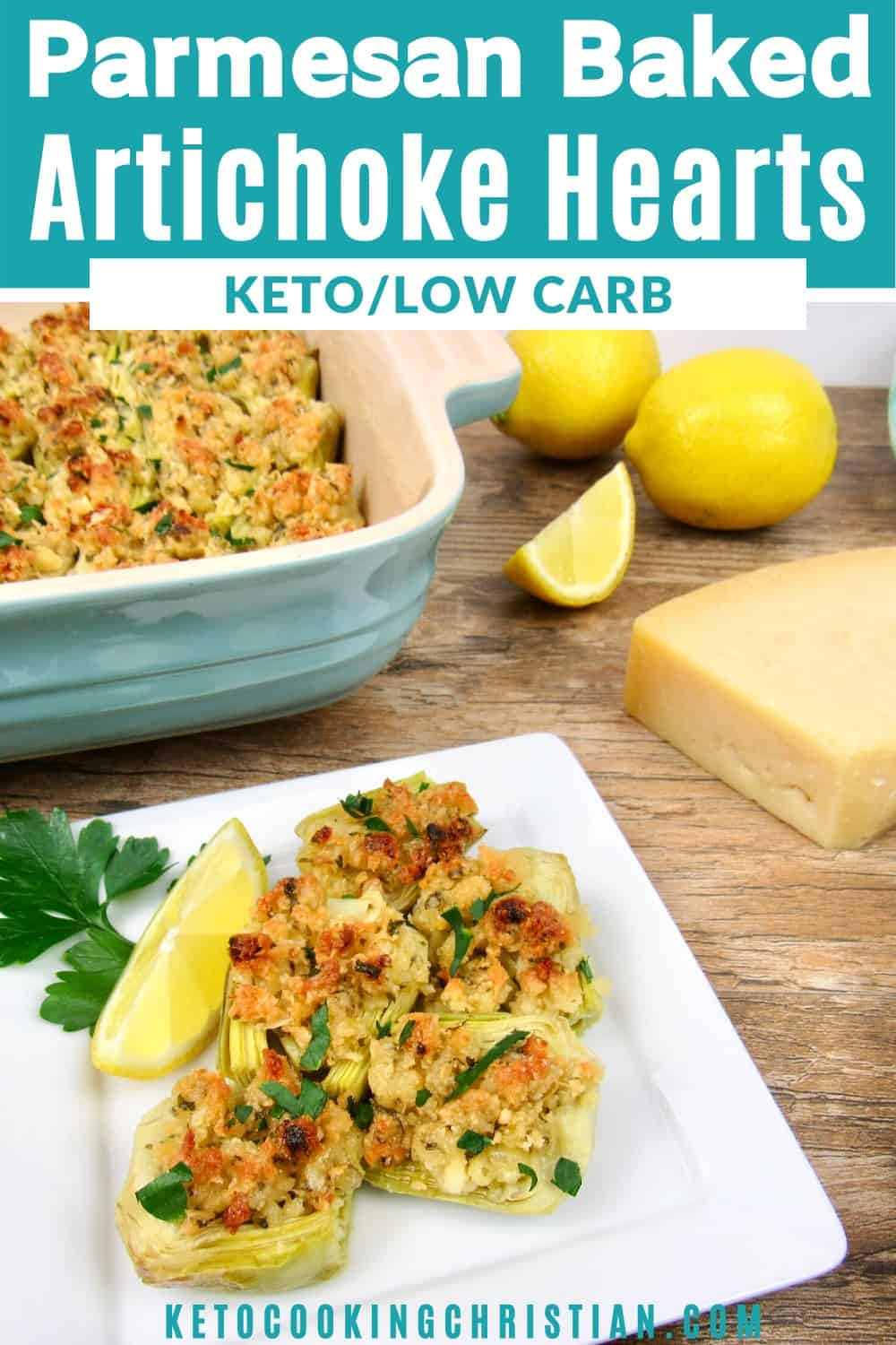 Keto Parmesan Baked Artichoke Hearts Keto Cooking Christian