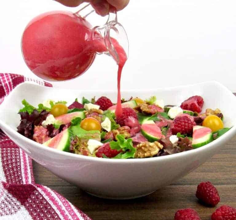 Raspberry Vinaigrette - Keto and Low Carb