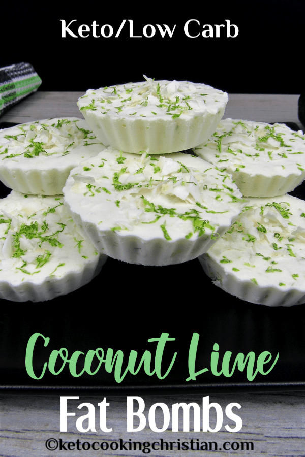 Coconut Lime Keto Fat Bombs Keto Cooking Christian