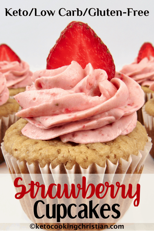Strawberry Cupcakes Keto, Low Carb & Gluten Free Keto Cooking Christian