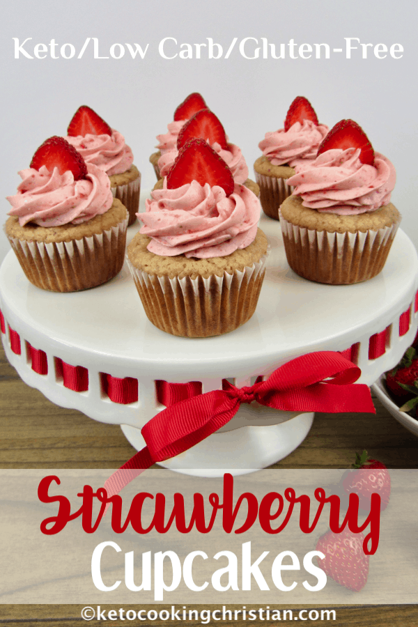 Strawberry Cupcakes Keto, Low Carb & Gluten Free Keto Cooking Christian