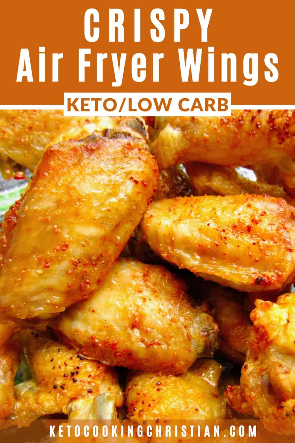 Crispy Air Fryer Buffalo Wings - Keto Cooking Christian