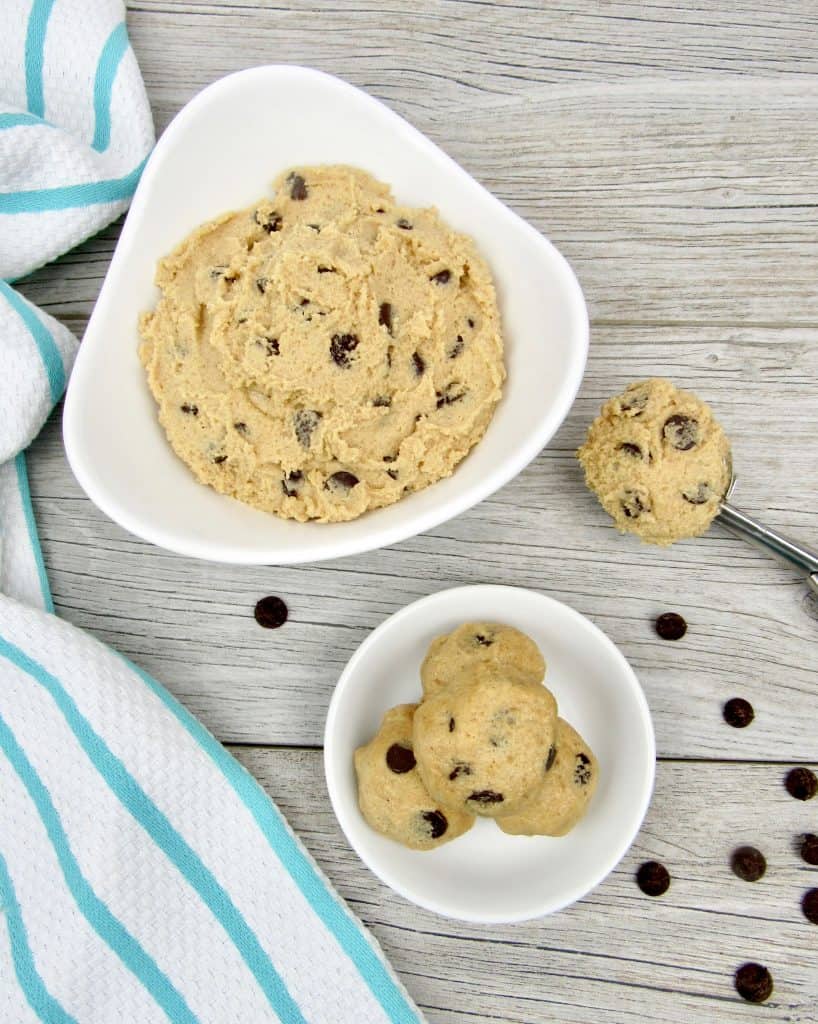 Keto Edible Cookie Dough (Sugar-Free) - Keto Cooking Christian