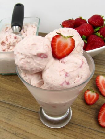 Strawberry Ice Cream - Keto/Low Carb