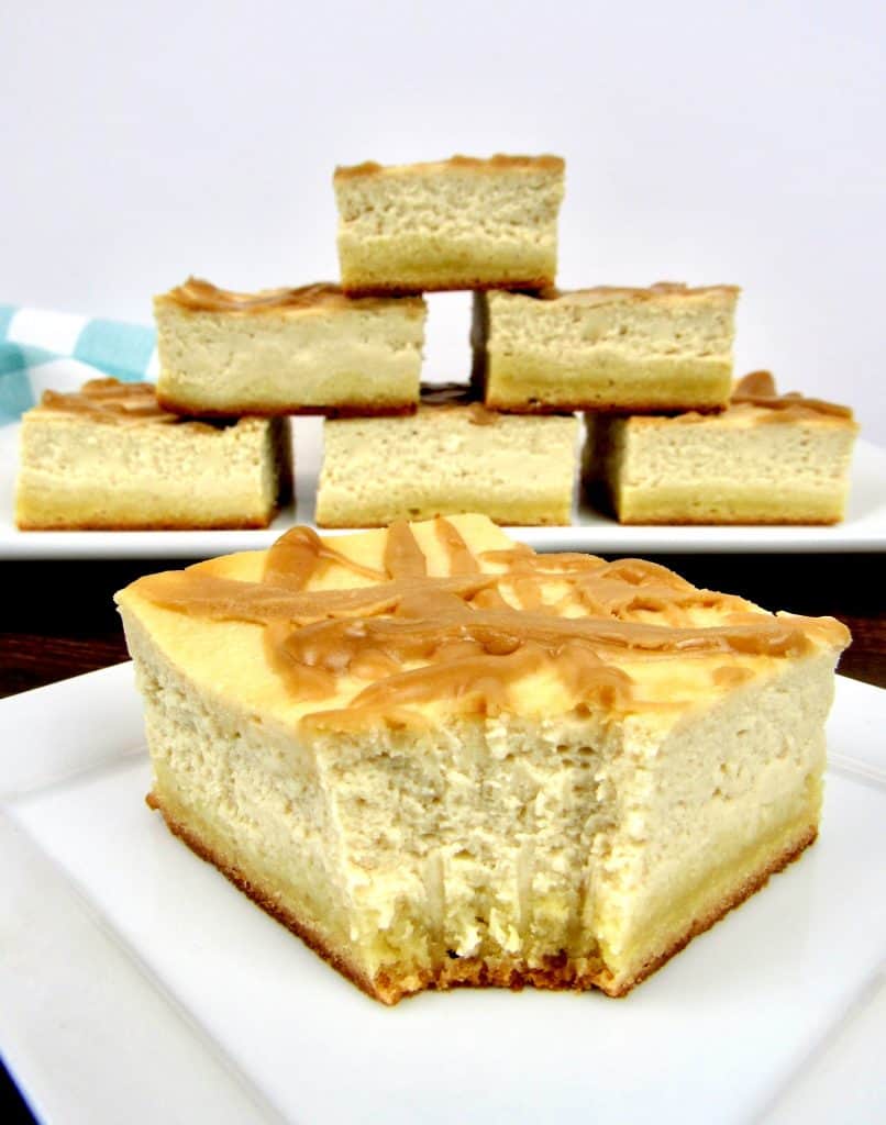Keto Salted Caramel Cheesecake Bars (GlutenFree) Keto Cooking Christian