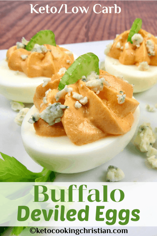 Buffalo Deviled Eggs Keto Cooking Christian