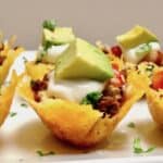 Mini Taco Bites - Keto and Low Carb on Plate