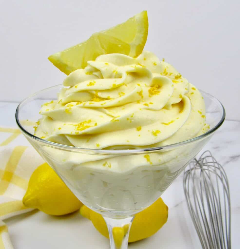 Keto/Low Carb Lemon Cheesecake Mousse