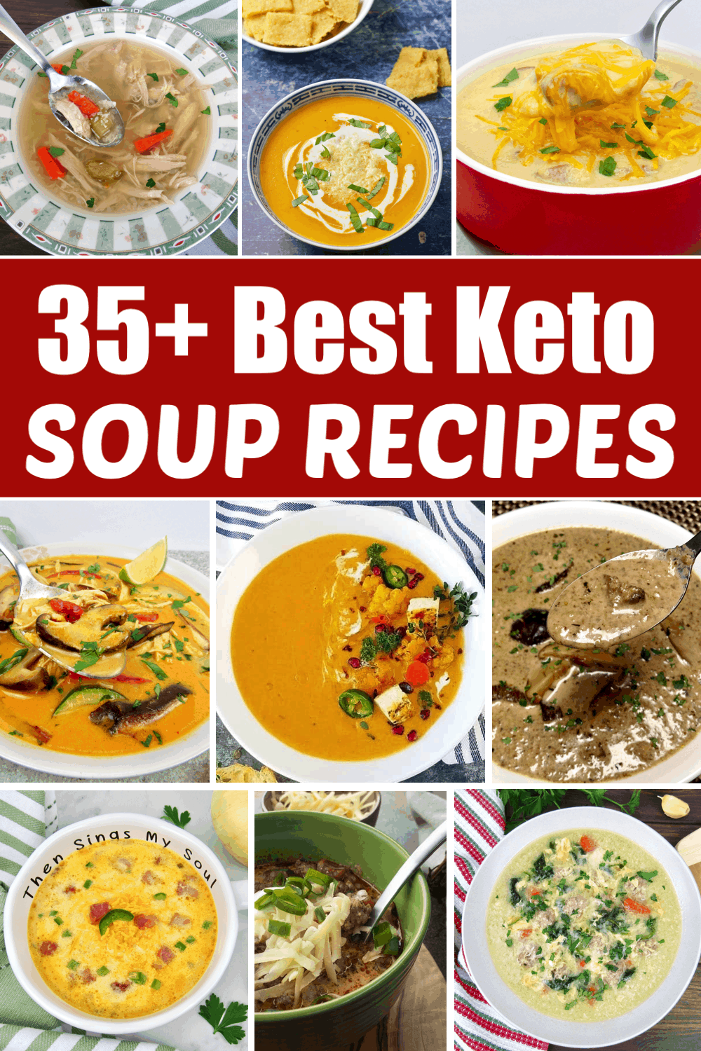 35+ Best Keto Soup Recipes Keto Cooking Christian
