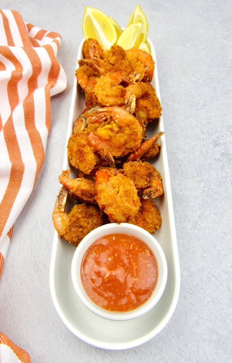 Keto Fried Shrimp with Cocktail Sauce (GlutenFree) Keto Cooking Christian