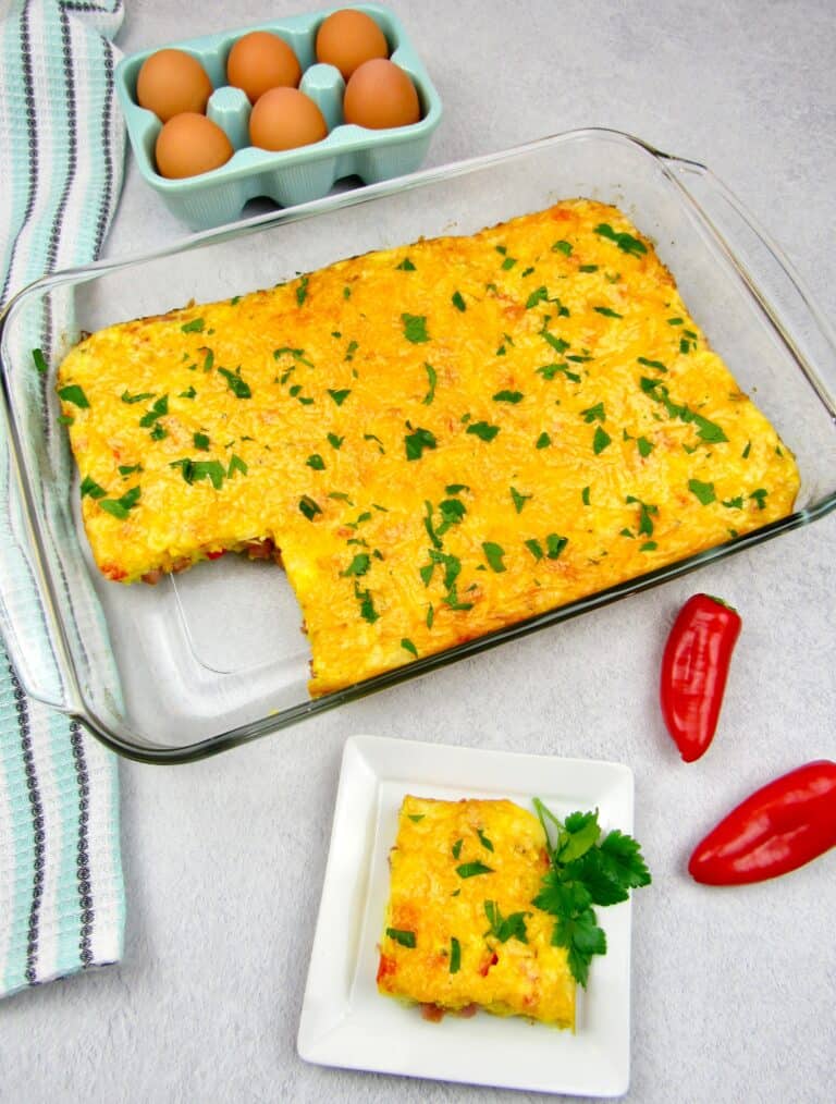 Easy Keto Breakfast Casserole - Keto Cooking Christian